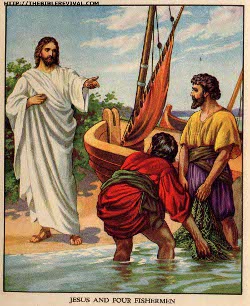 Jesus calls the fishermen