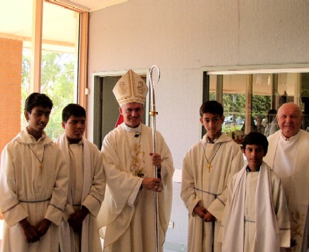 Bishop Tim and Helpers