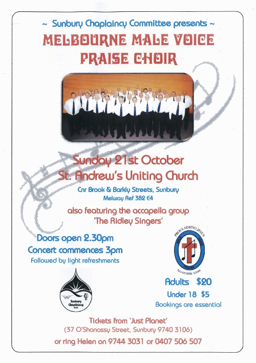 Flyer A4 Choir
